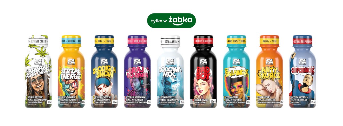 shoty funkcjonalne fa żabka