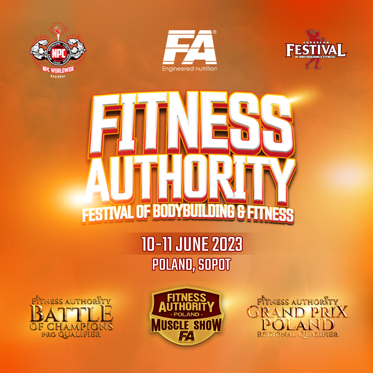 Fitness Authority Festival of Bodybuilding & Fitness, 10-11 June 2023 ...