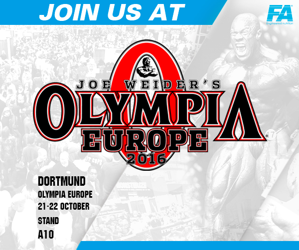 FA na Mr. Olympia Europe, Dortmund!